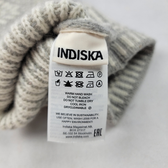 NWOT Indiska sustainably made wool blend mittens - Picture 4 of 6